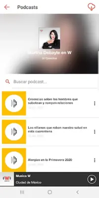 WRadio Mx android App screenshot 1